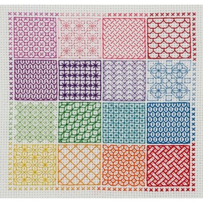 Anchor Stickset: Sampler: Blackwork