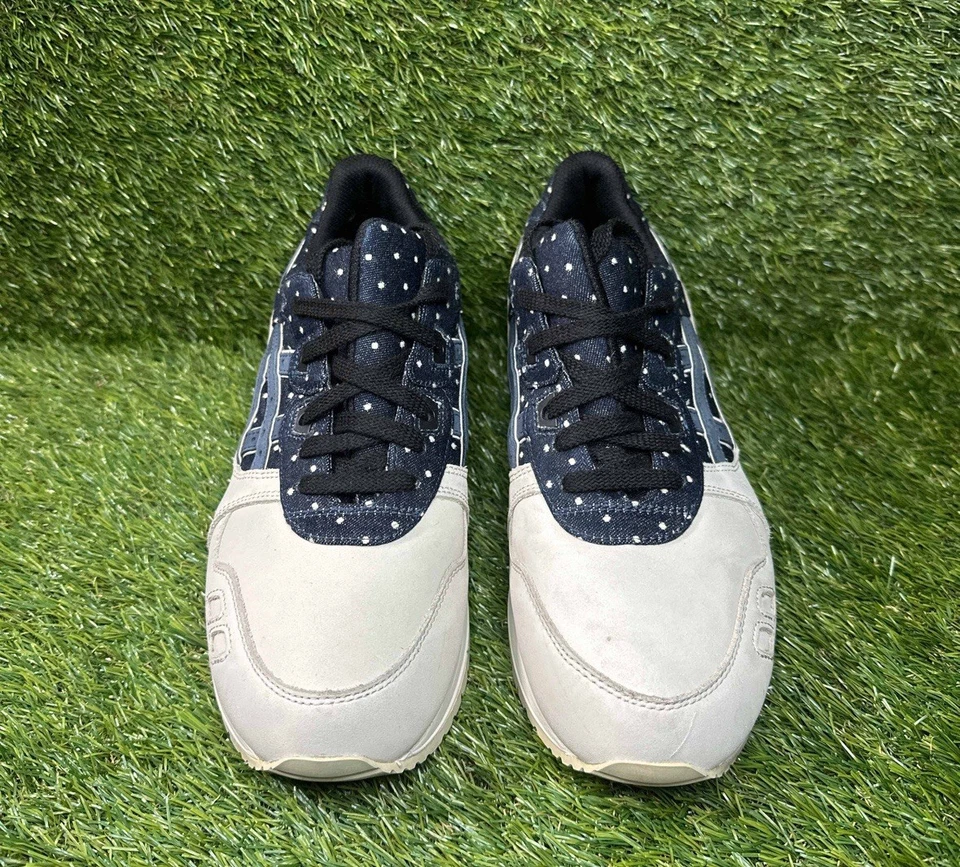 Size 9 - Asics Gel Lyte 3 Japanese Textile Indian Ink - Image 4 of 4