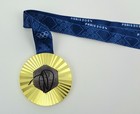Novak Djokovic 2024 Paris Olympics Signed Autograph Gold Medal PSA/DNA COA