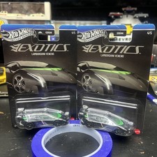 2026 Hot Wheels Silver Series Exotics Lamborghini Veneno 4/5 JXK79 set of 2