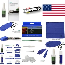 Clarinet Cleaner Care Kit with Key Oil Cork Grease Swab and Mouthpiece Brush