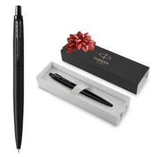Jotter XL Ballpoint Pen, Monochrome Matte Black, Medium Point, Blue Ink, Gift...
