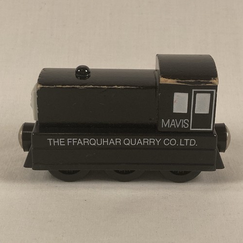 Vintage Thomas & Friends Wooden Railway Train MAVIS Black Diesel Engine 1999 - Picture 4 of 8