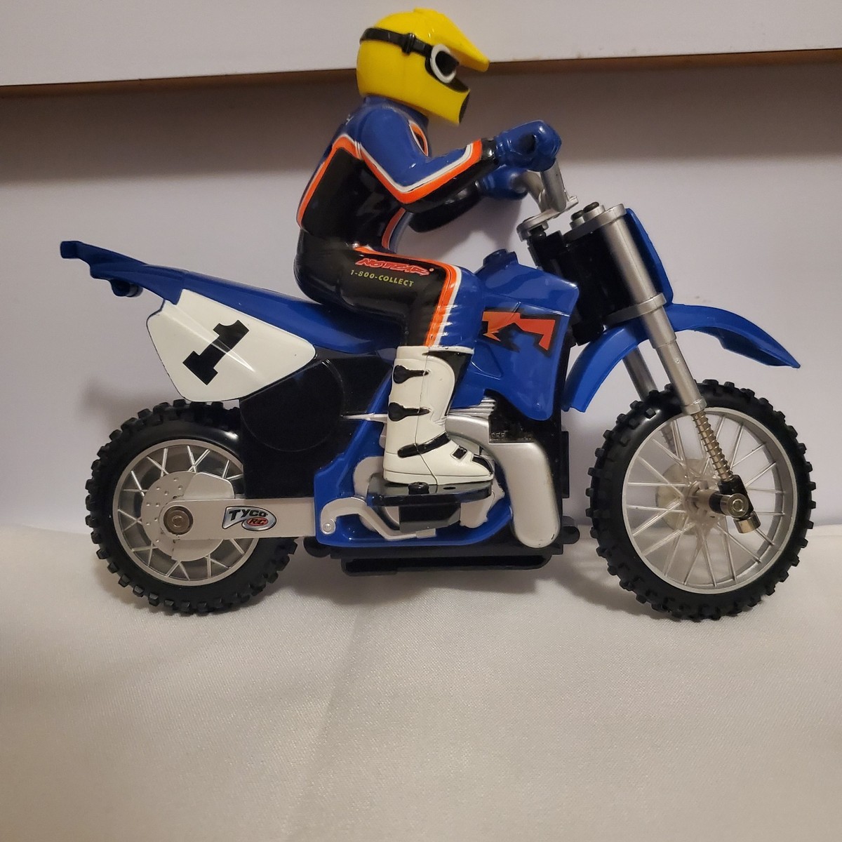 Tyco RC XTreme Cycle Jeremy McGrath Motorcycle Dirt Bike Radio