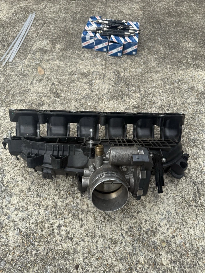 Colector de admisión E90 E92 E93 335i N55 OEM SERIE 3 BMW Foto 4 de 4