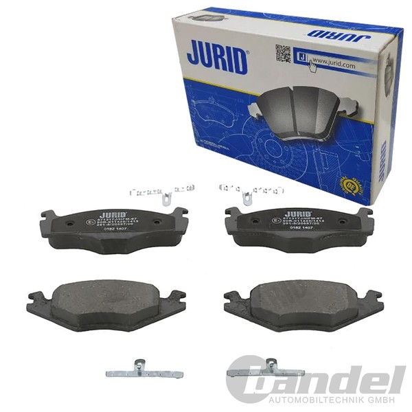 Jurid BremsbelÄGe Vorne Passend FüR Seat Cordoba Ibiza Inca Toledo VW Caddy Golf-image