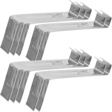 20 Pcs Stainless Steel Roof Sheathing Clips for Roof Tile Secure Attachment