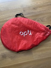 Opti Pop Up Goals With Carry Bag Instructions And 4 Pegs