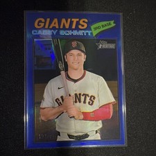 2026 Topps Heritage - Casey Schmitt - Blue - 131/150 #27
