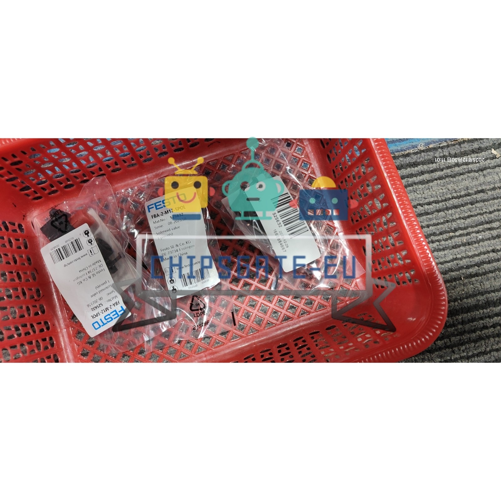 New Festo 525632 FBA-2-M12-5POL