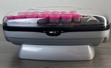 Conair Xtreme Instant Heat Hot Rollers 20 Flocked Curlers 3 Clips CHV26HXZ Works
