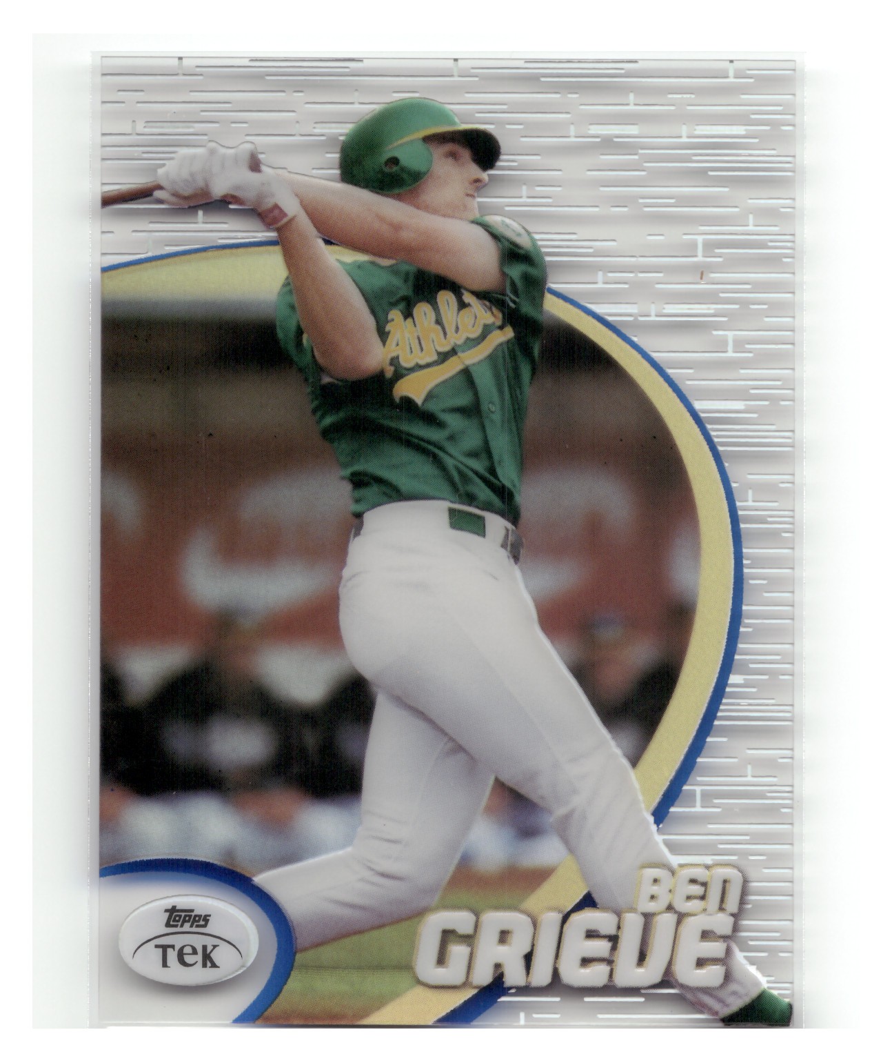 1998 Topps Tek BEN GRIEVE #1 Pattern 23