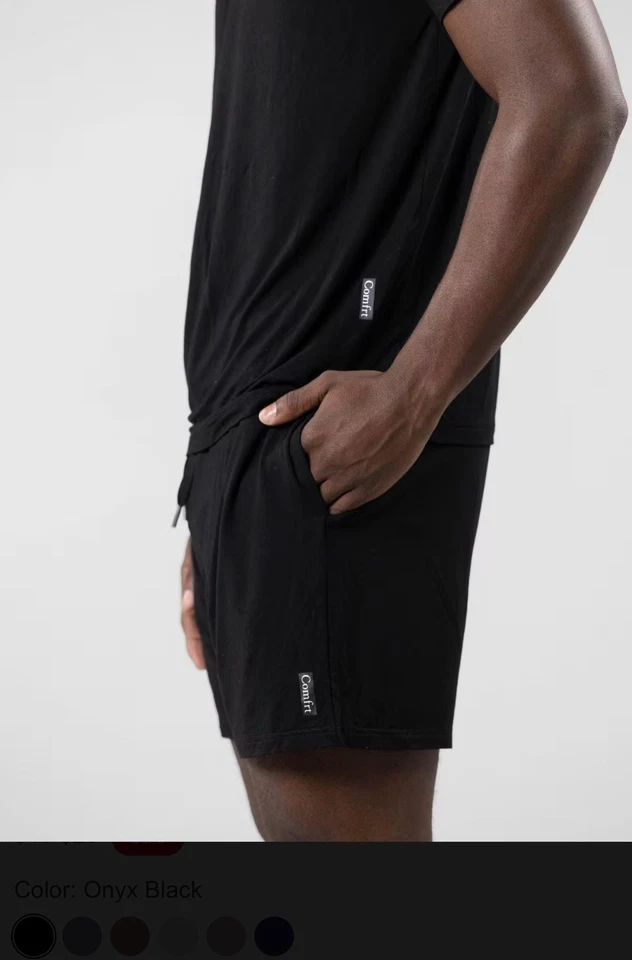 Pantalones cortos Comfrt Cloud negros ónix Foto 3 de 4
