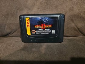 SEGA GENESIS 32X MORTAL KOMBAT 2 COMPLETE IN BOX CIB RARE AUTHENTIC 