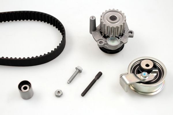 Wasserpumpe + Zahnriemensatz Hepu PK05693 FüR Galaxy Audi 8L1 7M6 7M9 7M8 Skoda-image