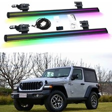 Electric Running Boards Power Side Steps Fits For Jeep Wrangler 2-door 2018-2025