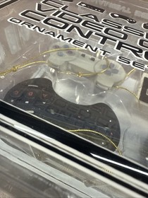 Classic Video Game Controllers NES PS1 Atari XBOX Ornament Set ThinkGeek 2015