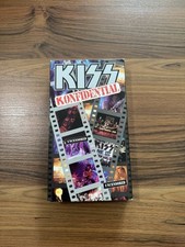 Kiss, Konfidential (VHS, 1993) Heavy Metal Rock Music, Gene Simmons, Eric Singer