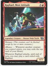 Raphael Most Attitude 101 Teenage Mutant Ninja Turtles Magic the Gathering