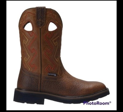 Wolverine Rancher Aztec ST Western Boots Men s US Size 7 NEW