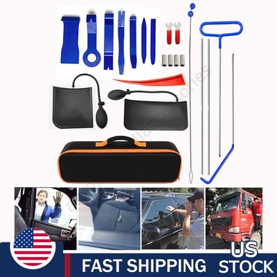 22Pcs Emergency Auto Tool Window Door Removal Open Key Lost Tool Kits