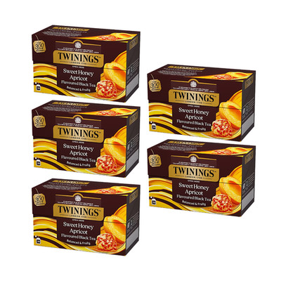 Twinings Sweet Honey Apricot Black Tea 20 Bags Choose 1 2 5 10 15 Packs