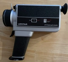 Lentar Super 8 Movie Camera - Made in Japan