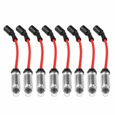 8x 758ee 748uu Spark Plug Wires Performance For Chevy Gmc Silverado Sierra