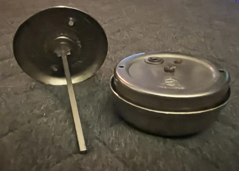 Vintage Mechanical Doorbell Old Fashioned Twist - Image 2 of 4