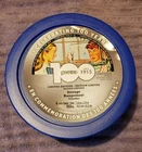 PYREX 100th Anniversary Glass Container Blue Polka Dot  New, Unused W/Label