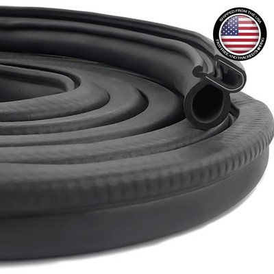 Durable 20Ft Push-In Car Door Seal Strip - Optimal Noise & Element Protection