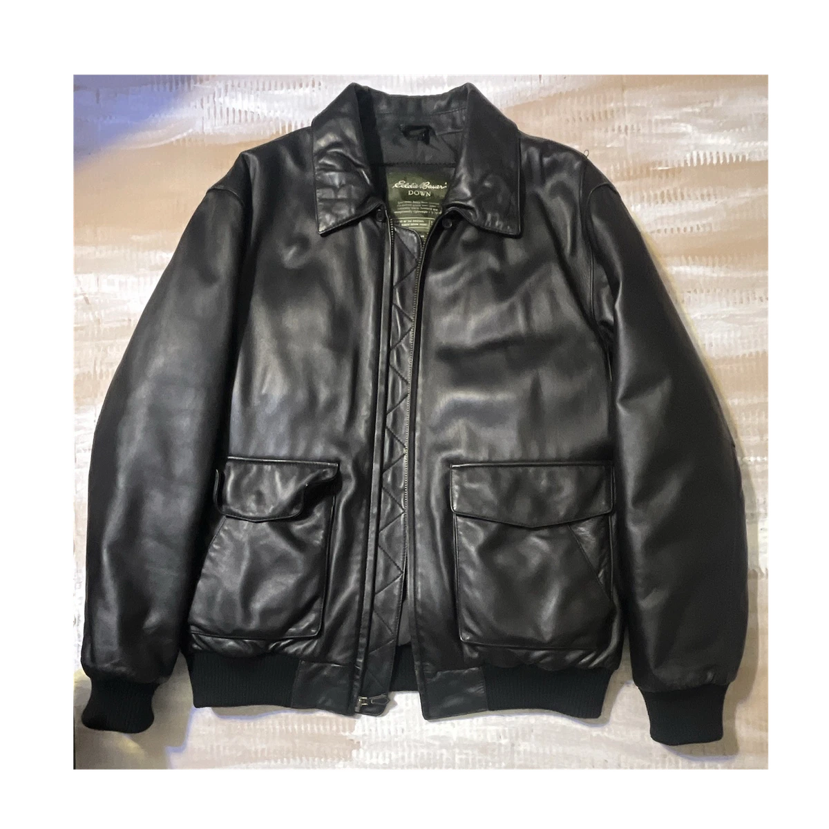 Eddie Bauer Regular Leather Outer Shell Coats, Jackets & Vests for