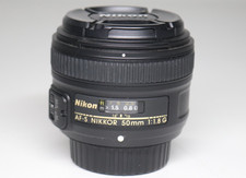 Nikon AF-S Nikkor 50mm f/1.8 G Prime Fixed Lens