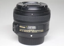 Nikon AF-S Nikkor 50mm f/1.8 G Prime Fixed Lens
