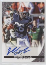 2016 Leaf Draft Retail Auto Maurice Canady #A-MC1 Auto 0af