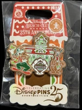 2025 Disney Parks Beach Club Resort Christmas Gingerbread Holiday LE 3000 Pin