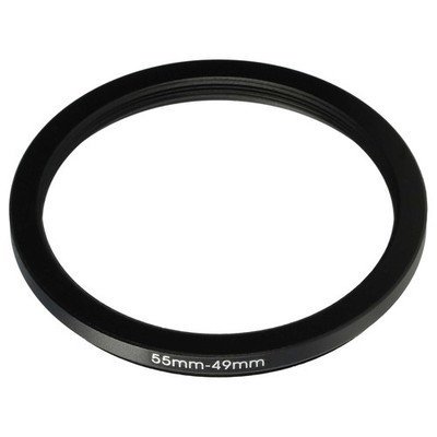 Step Down Ring Adapter 55mm auf 49mm für Canon EF-M 11-22 mm 4-5.6 IS STM