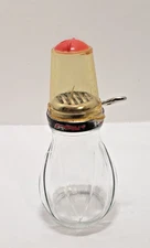 Vintage Anchor Hocking Nut Spice Grinder, Chopper Turn Key w/Red Measuring Cap