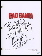 Billy Bob Thornton "Bad Santa" AUTOGRAPH Signed Full Script Screenplay B ACOA