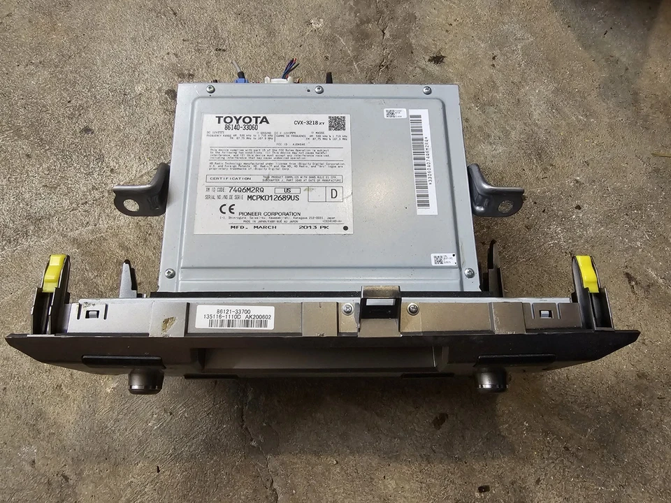 Radio estéreo control de CA Lexus ES300H 2013-2014 OEM 86140-33060 Foto 2 de 4