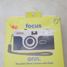 Onn Brand Focus 35mm Reusable Camera With Flash
