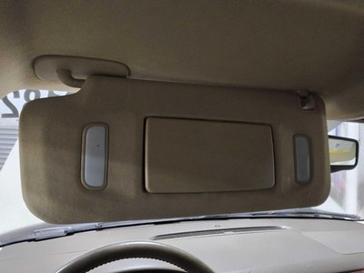 Used Left Sun Visor fits: 2012 Gmc Yukon xl 1500 new style smooth door skin w/il