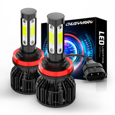 For Toyota Land Cruiser 2008-2011 2x H11 Led Headlight Kit Low Beam Light Bulbs