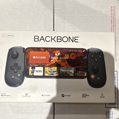 Backbone One Mobile Controller Black for iPhone Lightning, Record & Edit Clips