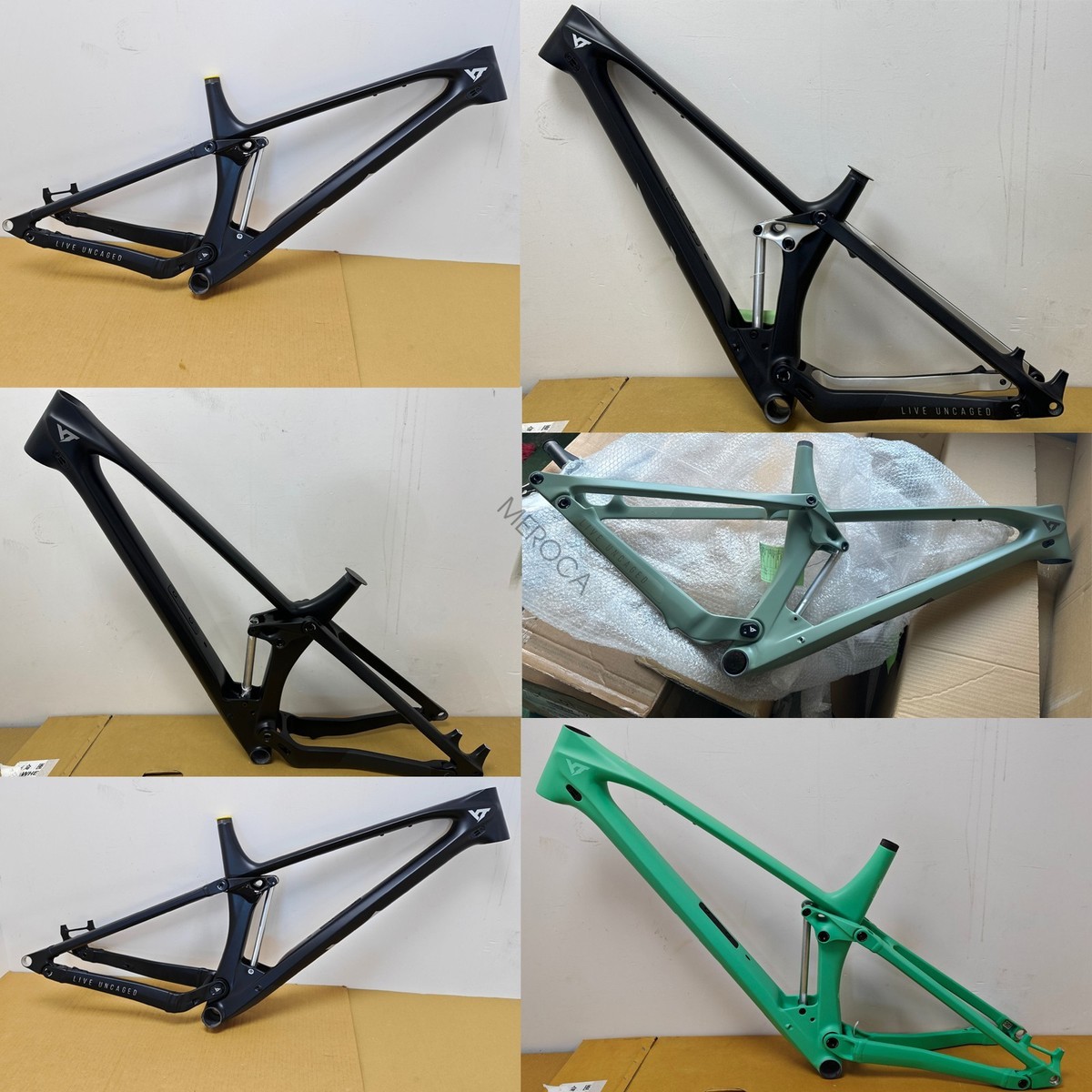 希少 LOOK MTBフレーム YT IZZO MKI 29in CF HX LW Carbon FRAME - Enduro All Mountain XL