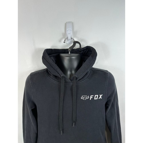 Fox Racing Black Youth Logo Hoodie Size Medium Moto Racing Biker - Picture 10 of 12