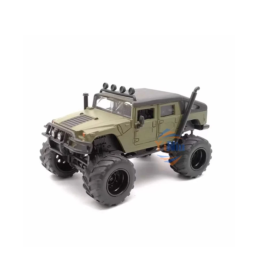 Camión todoterreno Hummer H1 2006 Fat Tire aleación 1:64 - modelo fundido a presión coleccionable Foto 3 de 4
