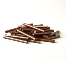 48 Brown Mini Glue Sticks 4" Length 5/16 .25 