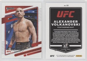 2022 Donruss UFC Press Proof Purple Alexander Volkanovski #23