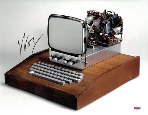 Steve Wozniak Apple Woz Autographed 11x14 Photo Signed PSA/DNA COA Computer 39